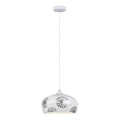 Rabalux - Luster na lanku GINGER 1xE27/60W/230V
