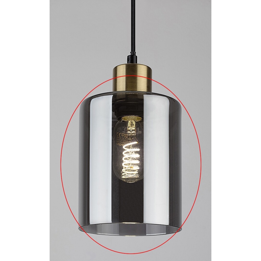 Rabalux - Náhradné sklo E27 pr. 13 cm