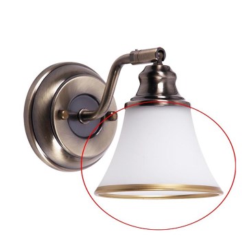 Rabalux - Náhradné sklo k bodovému svietidlu GRANDO E14 pr. 11 cm