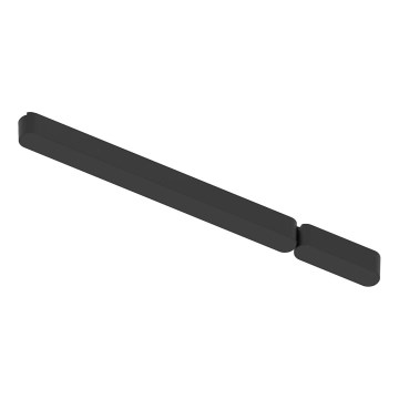 Rabalux - Napájací zdroj pre svietidlá v lištovom systéme 80W/24V 10,2 + 41 cm čierna