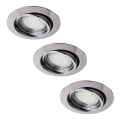 Rabalux - SADA 3xLED Podhľadové svietidlo 3xGU10-LED/3W/230V