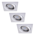 Rabalux - SADA 3xLED Podhľadové svietidlo 3xGU10-LED/3W/230V
