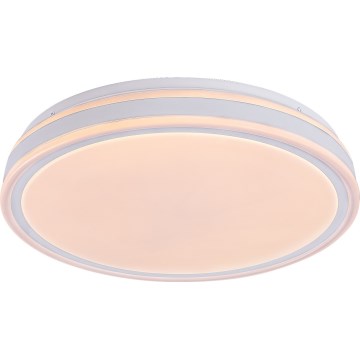 Rabalux - stmievateľné LED stropné svietidlo LED/23W/230V 3000-6500K pr. 38,5 cm biela+ diaľkové ovládanie