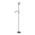 Rabalux - Stojacia lampa 1xE27/100W+E14/25W čierna/biela