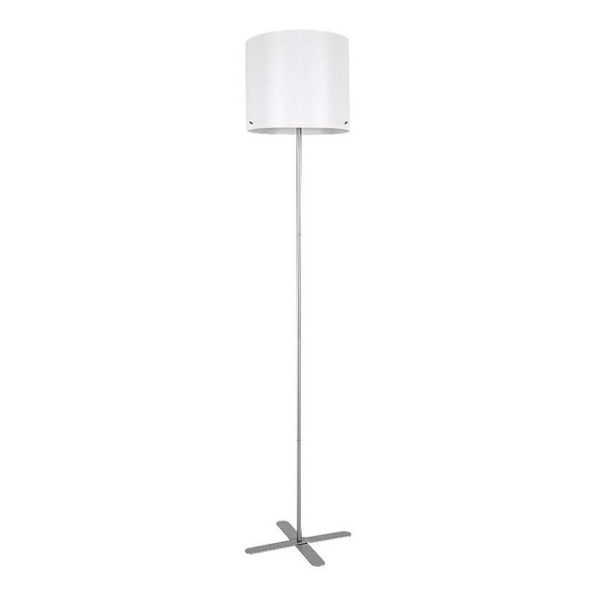 Rabalux - Stojacia lampa 1xE27/40W/230V biela/strieborná