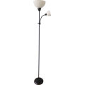 Rabalux - Stojacia lampa 1xE27/60W/230V + 1xE14/25W čierna