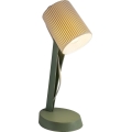 Rabalux - Stolná lampa 1xE14/11W/230V zelená