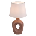 Rabalux - Stolná lampa 1xE14/25W/230V hnedá/krémová