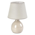 Rabalux - Stolná lampa 1xE14/40W/230V béžová