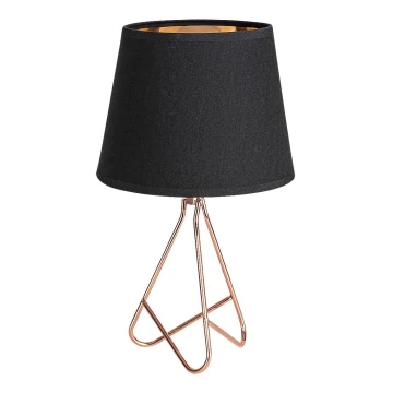 Rabalux - Stolná lampa 1xE14/40W/230V čierna/zlatá
