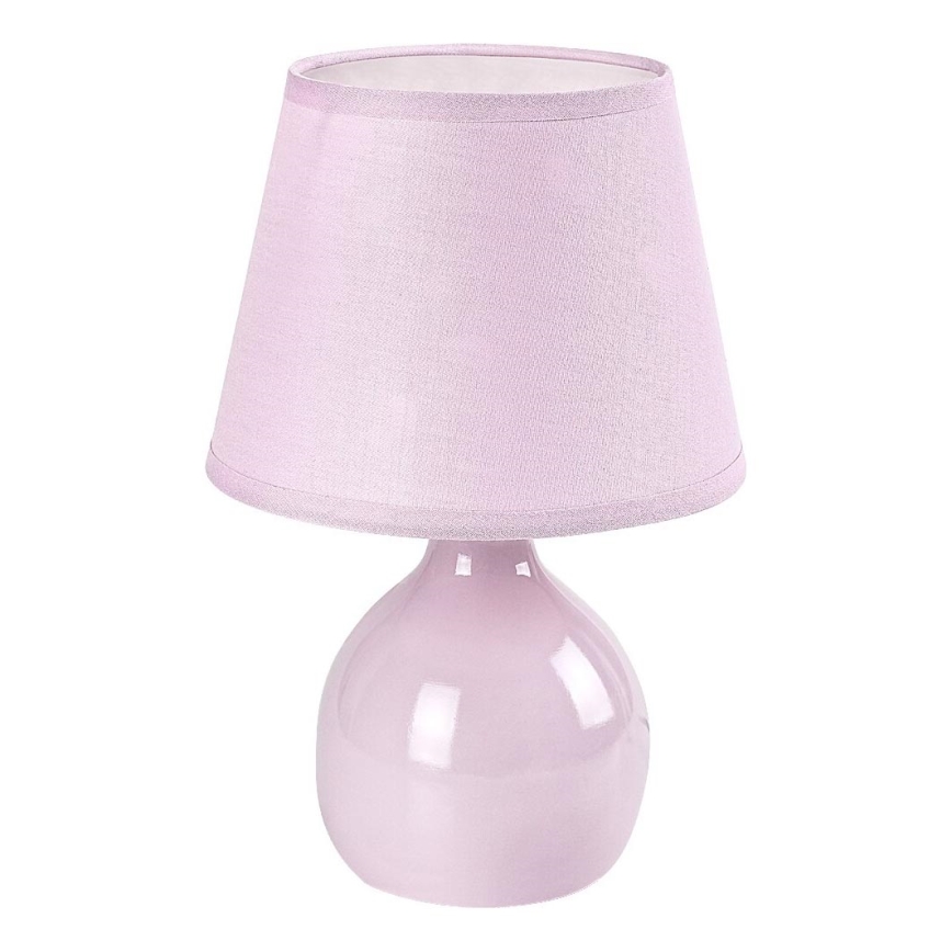 Rabalux - Stolná lampa 1xE14/40W/230V ružová