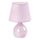 Rabalux - Stolná lampa 1xE14/40W/230V ružová
