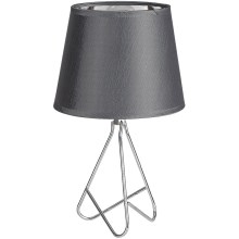 Rabalux - Stolná lampa 1xE14/40W/230V šedá