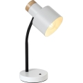 Rabalux - Stolná lampa 1xE27/20W/230V biela