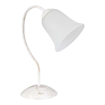Rabalux - Stolná lampa 1xE27/40W/230V biela