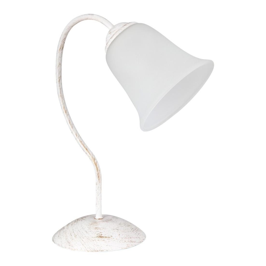 Rabalux - Stolná lampa 1xE27/40W/230V biela