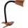 Rabalux - Stolná lampa s klipom 1xGU10/7W/230V oranžová