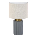 Rabalux - Stolová lampa 1xE14/40W/230V sivá