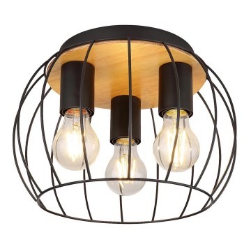 Rabalux - Stropno svetilo 3xE27/25W/230V premer 30 cm