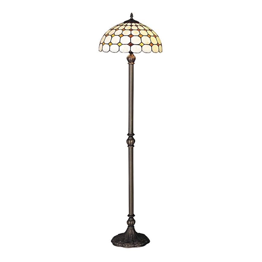 Rabalux - Tiffany vitrážová stojacia lampa 2xE27/60W/230V