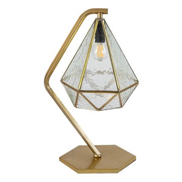 Rabalux - Tiffany vitrážová stolná lampa 1xE14/40W/230V zlatá