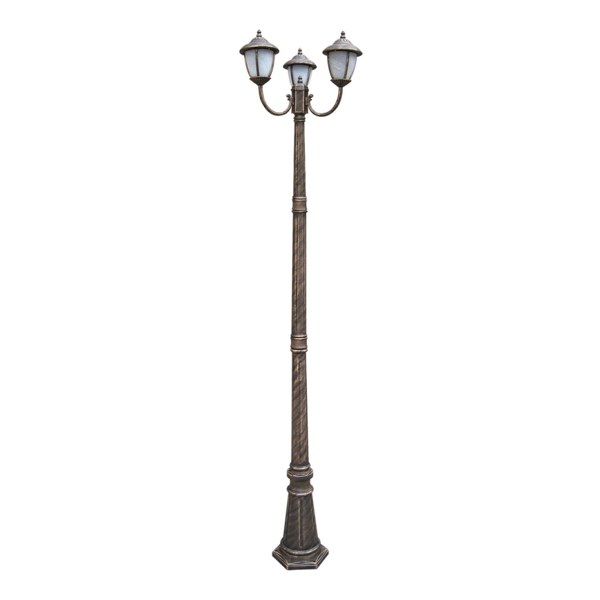 Rabalux - Vonkajšia lampa 3xE27/60W/230V 210 cm