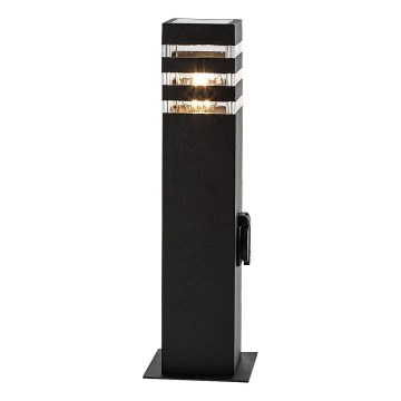 Rabalux - Vonkajšia lampa so zásuvkou 1xE27/12W/230V IP44