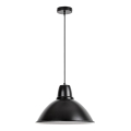 Rabalux - Závesný luster na lanku 1×E27/60W/230V pr. 36 cm čierna