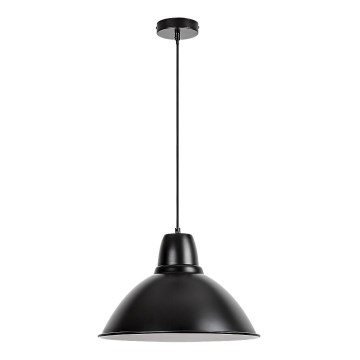 Rabalux - Závesný luster na lanku 1×E27/60W/230V pr. 36 cm čierna