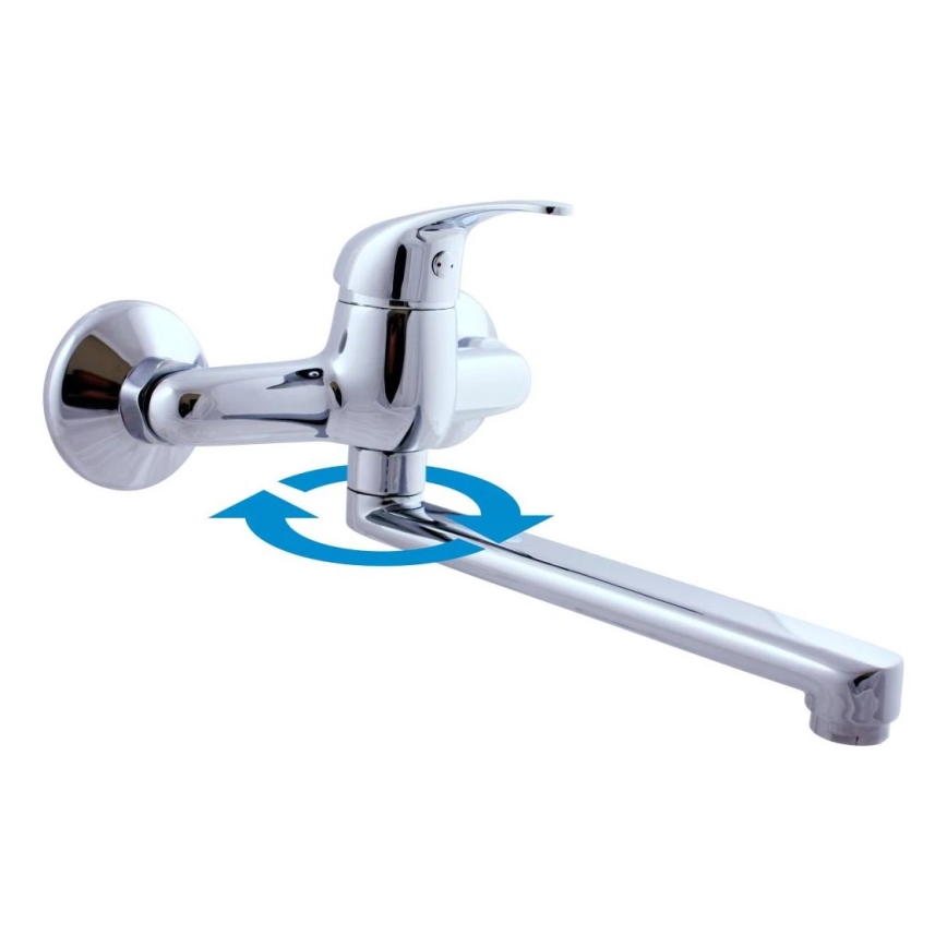 RAV Slezák SA001.5/23 - drezová/umývadlová batéria SAZAVA lesklý chróm