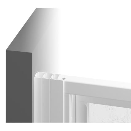 Ravak 00V701R211 - Sprchové dvere trojdielne SUPERNOVA 90x198 cm biele