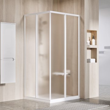 Ravak 14V701O2ZGS - Sprchový kút SUPERNOVA 90x90 cm biely