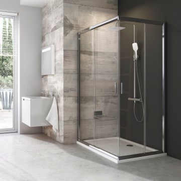 Ravak 1XVG0C00Z1 - Sprchový kút BLIX 120x190 cm lesklý chróm