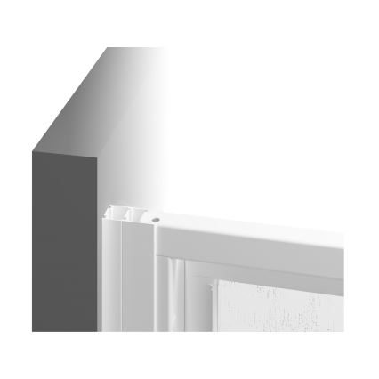 Ravak 3114OU02Z1 - Štvordielny štvrťkruhový sprchovací kút SUPERNOVA 80x80 cm satinovaný