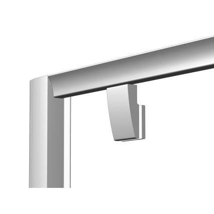 Ravak 37677U00Z1 - trojdielny štvrťkruhový sprchový kút PIVOT 90x90 cm satin