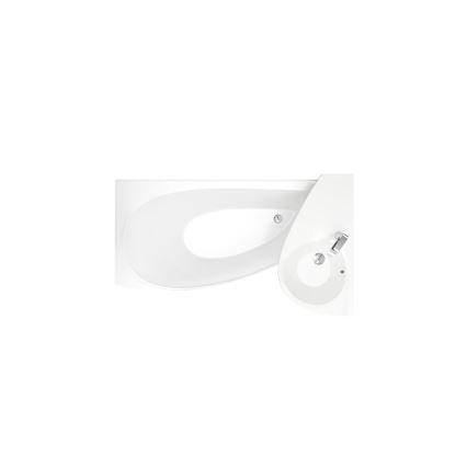 Ravak CQ01000000 - Rohová vaňa AVOCADO 160x75 cm akrylát/biela