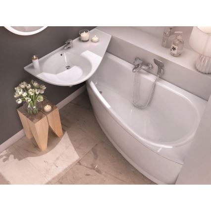 Ravak CS01000000 - Rohová vaňa AVOCADO 150x75 cm akrylát/biela