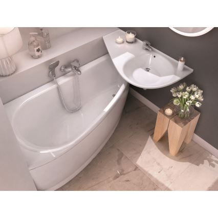 Ravak CT01000000 - Rohová vaňa AVOCADO 150x75 cm akrylát/biela