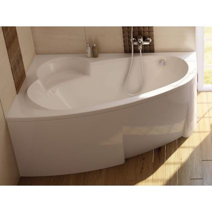 Ravak CZ46100000 - Čelný panel k vani ASYMMETRIC 160 cm akrylát/biely