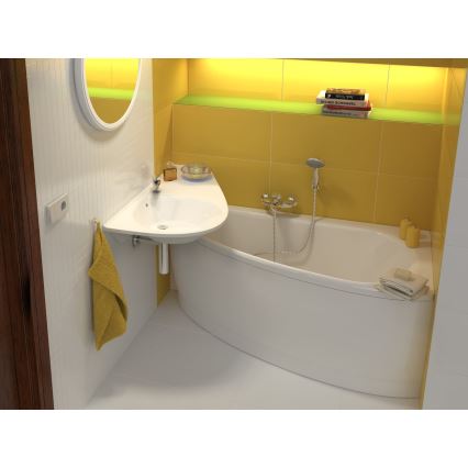 Ravak CZS1000A00 - Panel k vani AVOCADO 150 cm akrylát/biela