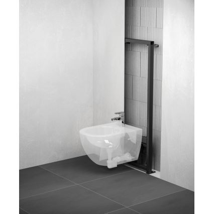 Ravak X01517 - Závesný bidet UNI CHROME keramika/biela