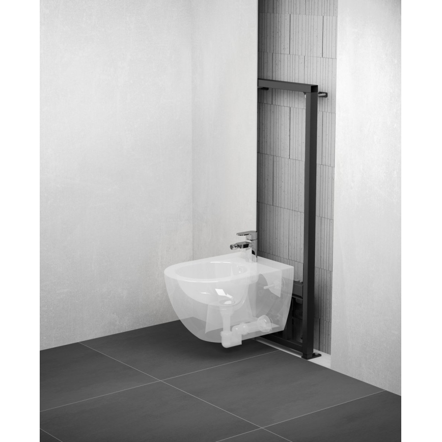 Ravak X01517 - Závesný bidet UNI CHROME keramika/biela