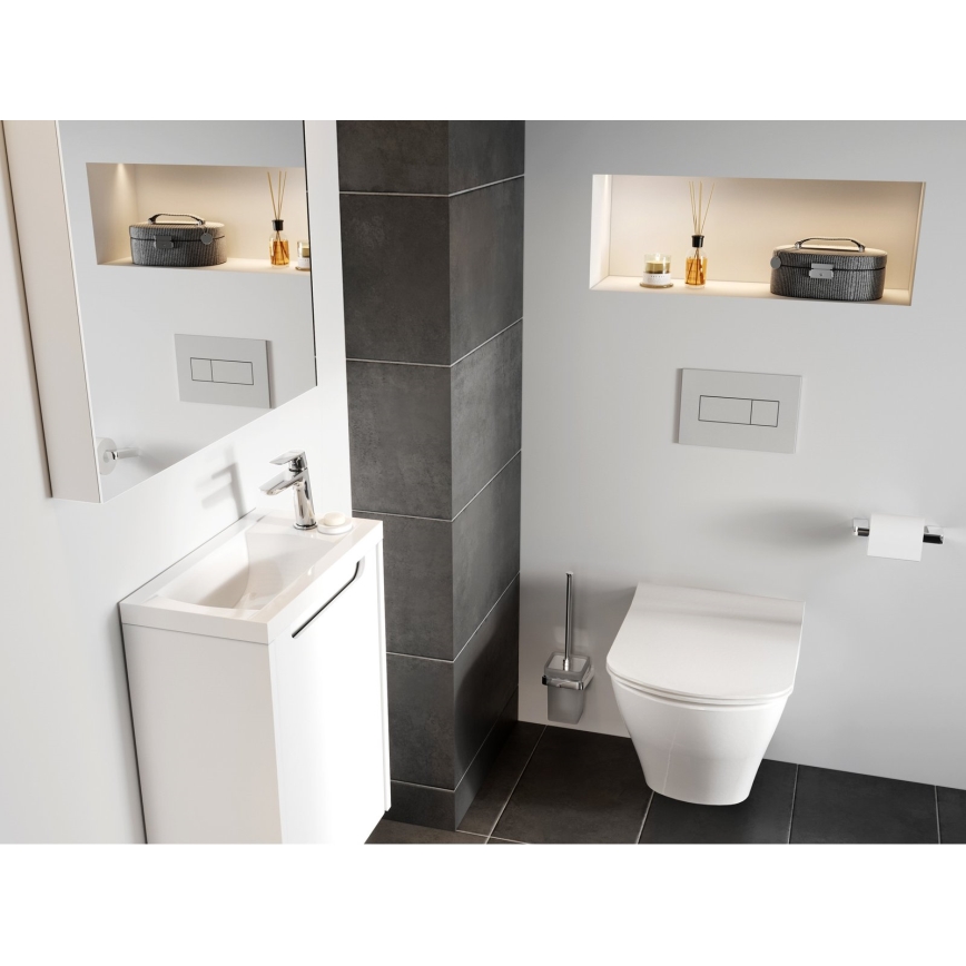 Ravak X01673 - WC sedadlo SoftClose CLASSIC SLIM biela
