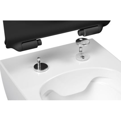 Ravak X01862 - WC sedátko SoftClose VITA SLIM čierne