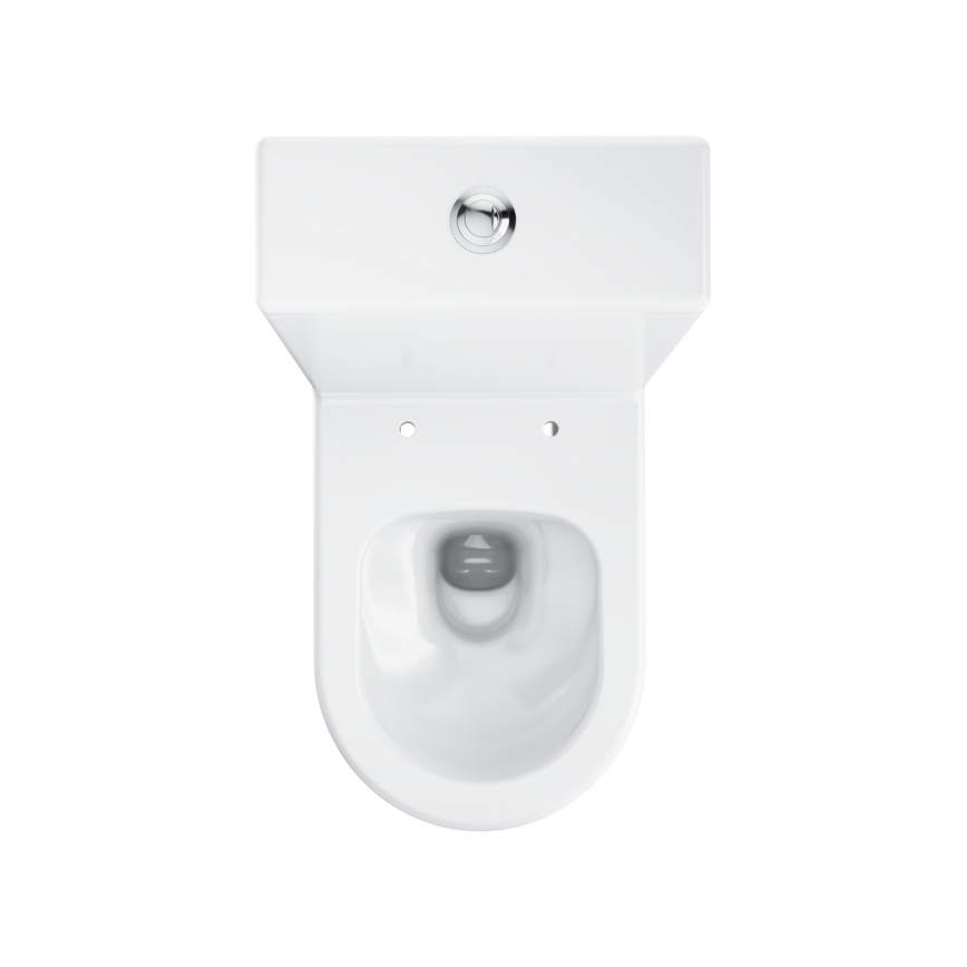 Ravak X01870 - kombinované bezokrajové WC (Rimless) s WC sedátkom SoftClose OPTIMA, keramika/biela