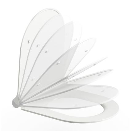 Ravak X01912 - Závesné WC s bidetovou tryskou CHROME keramika/biela