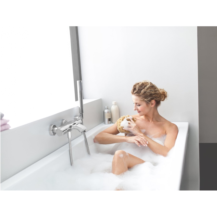 Ravak X070046 - Termostatická vaňová batéria TERMO lesklý chróm