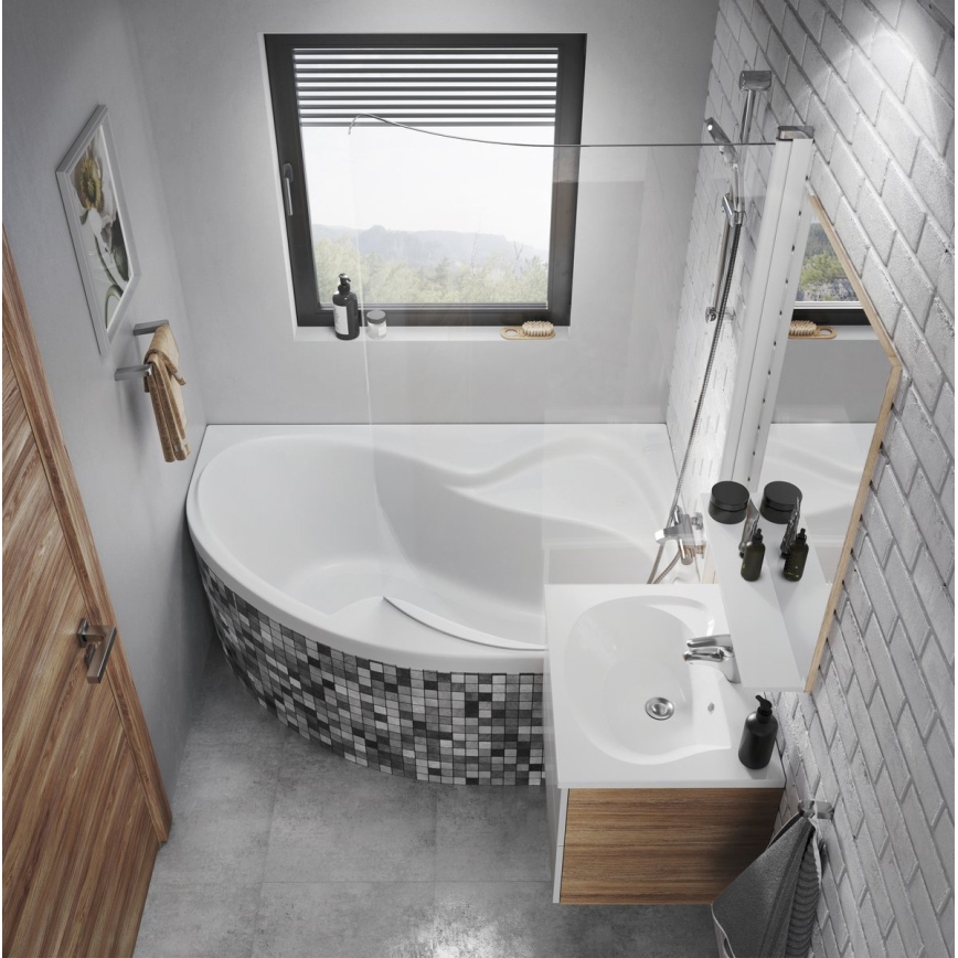 Ravak X070046 - Termostatická vaňová batéria TERMO lesklý chróm