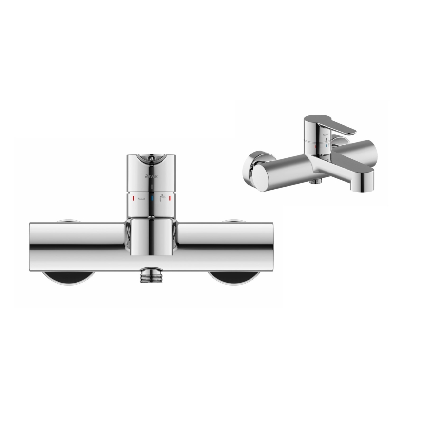 Ravak X070115 - Vaňová batéria PURI lesklý chróm