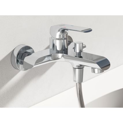 Ravak X070119 - Vaňová batéria FLAT lesklý chróm